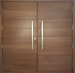 Modern Wood Impact Doors